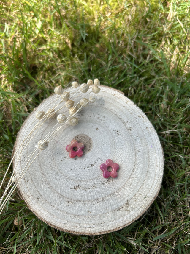 Pampilles Mini Alma nuance de rouge et marron 