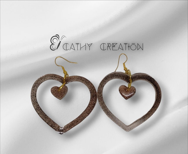 Boucles d'oreilles Coeur 