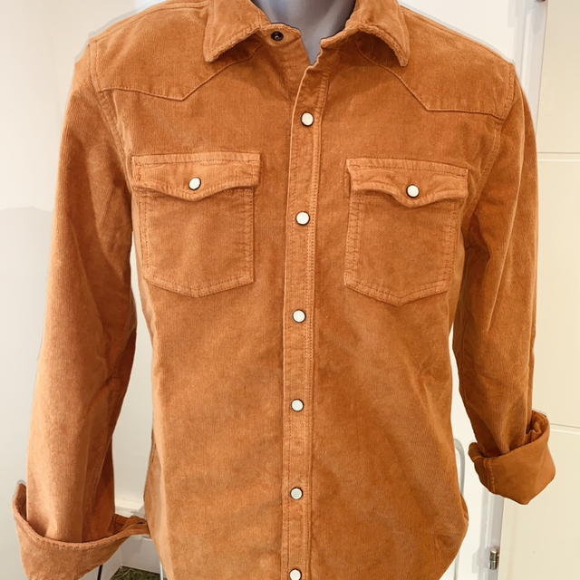 Chemise velours côtelé fin Teleria Zed 