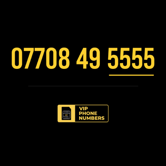 07708 49 5555 - VIP Gold Phone Number 