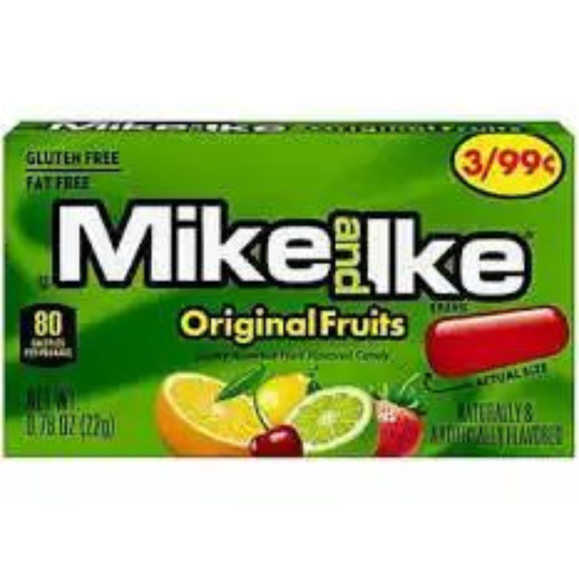 Mike&amp;ike original fruits (141g)