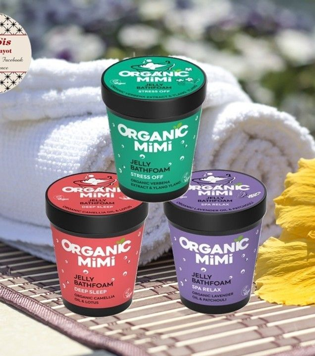 Organic Mimi " Gelées moussantes pour le bain "