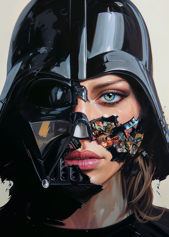 ✨ Revisite d&#039;un mythe ✨ - Print A3