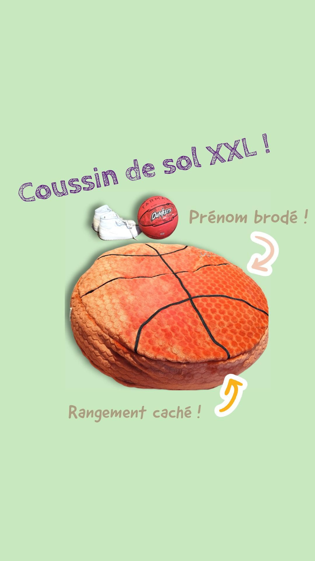 Création du coussin de sol de votre choix 