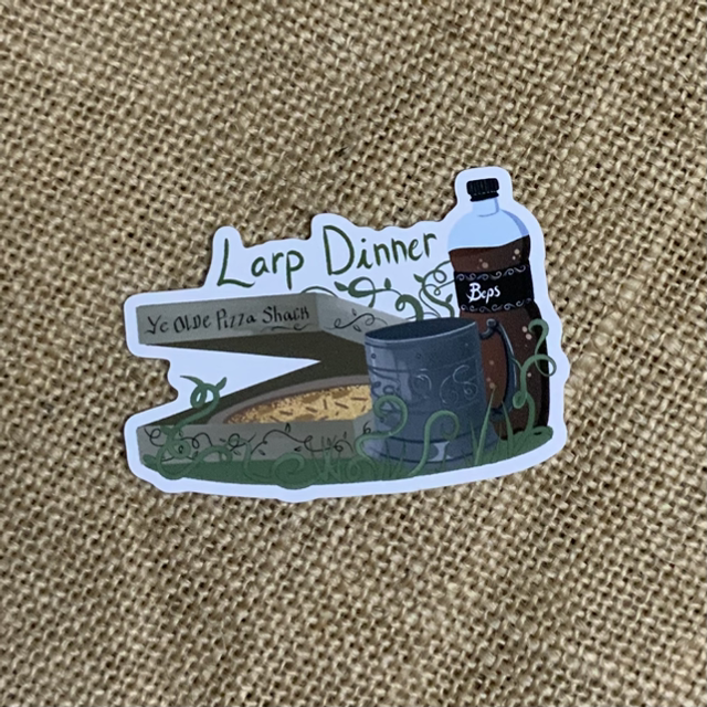 Larp Dinner Sticker