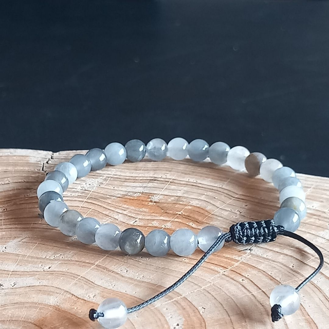 Bracelet ajustable en Quartz nuage