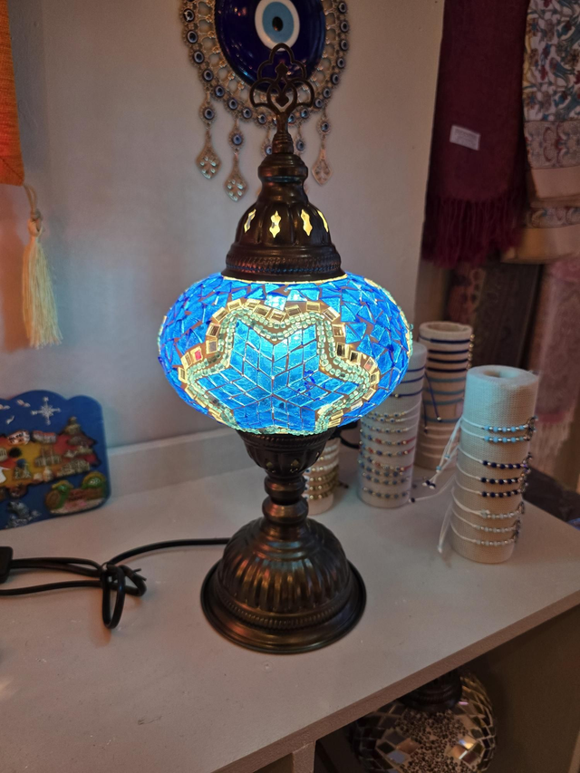 Large Mosaic Table Lamp