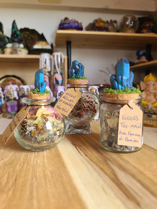 Encens &quot;Les joyaux des Fées&quot; 🔷️ Collection Bleu