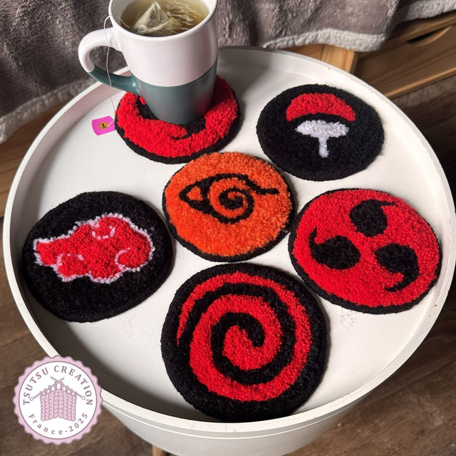 Set de Dessous de tasses - Naruto