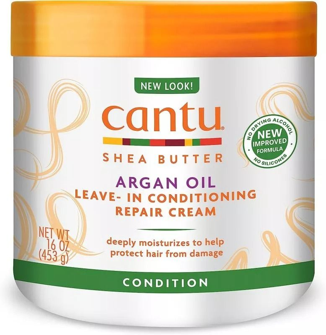Cantu: Argan Oil Leave In Conditioning Repair Cream 16oz 