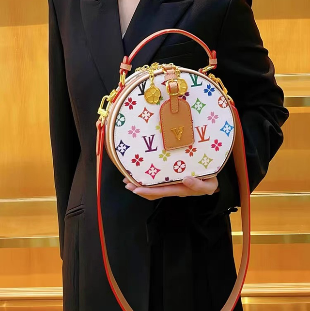 LV Round Bag Leather
