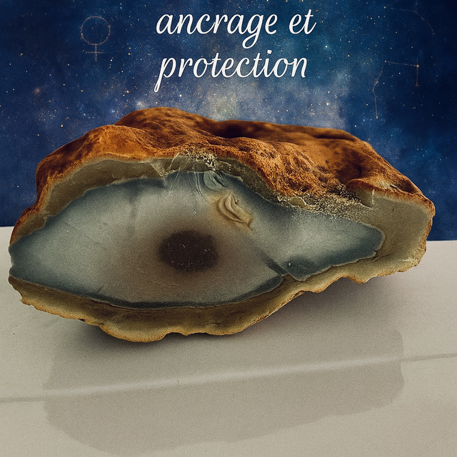 Pierre jaspe polychrome 405 gr