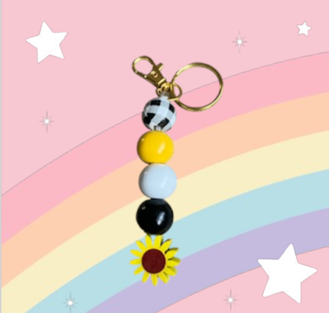Sunflower Keychain/Bagcharm