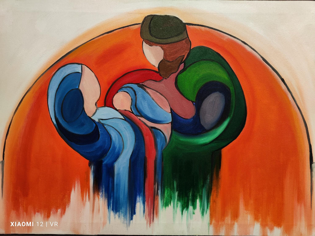 Natività (olio su tela)