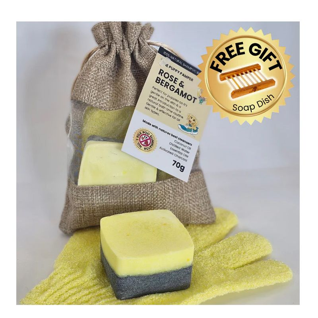 Tilly Puppy Rose &amp; Bergamot Soap