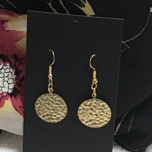 Gold Dangling Earrings- GCD57