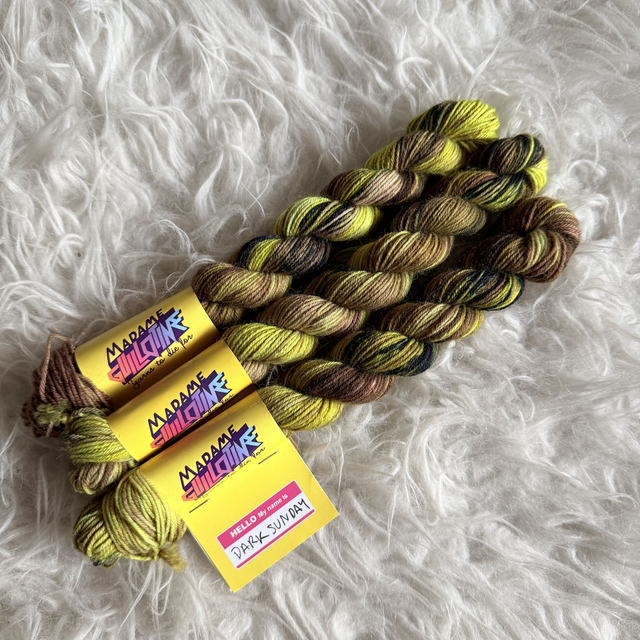 Dark Sunday — BFL Sock Mini 20g