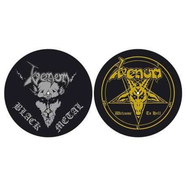 Venom_Black Metal/Welcome To Hell_Slipmat Pair
