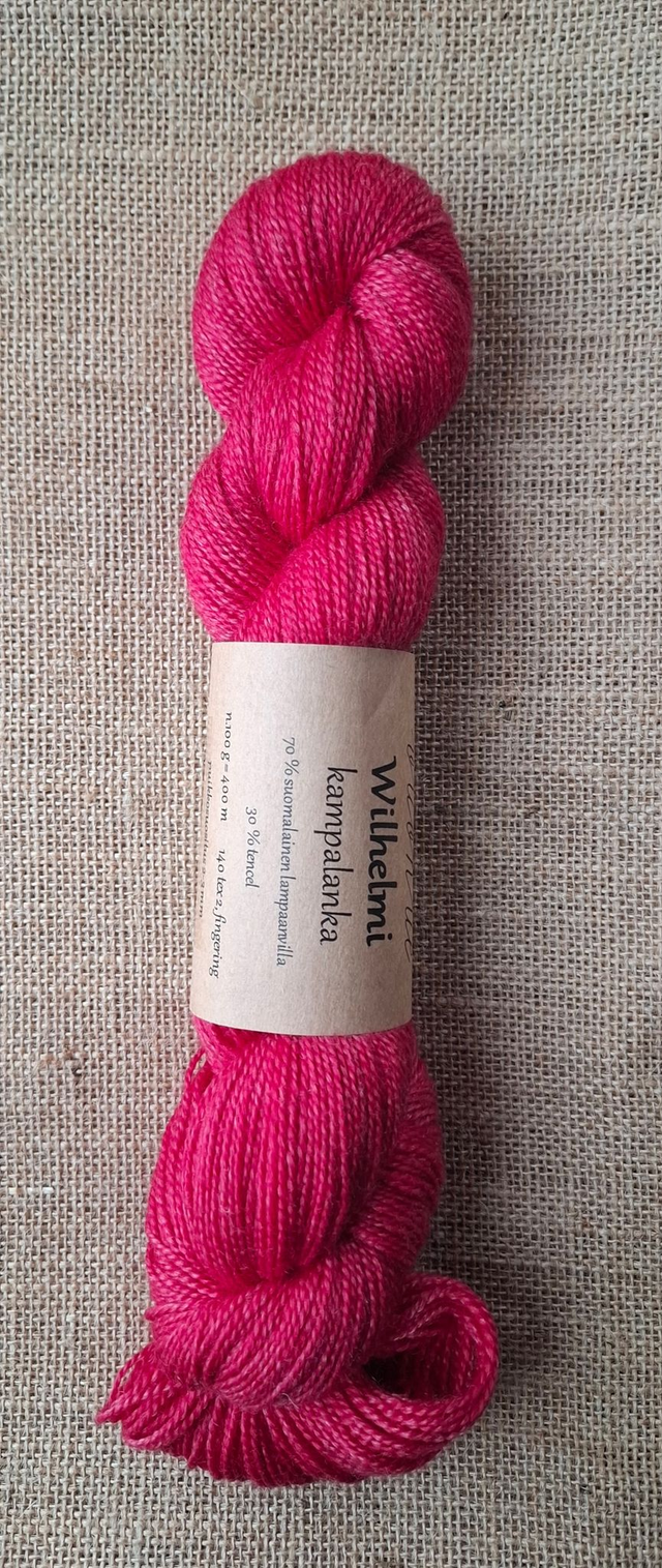 Wilhelmi kampalanka – Pinkki, värjätty