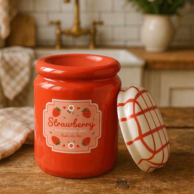 Jam jar style wax melt burner