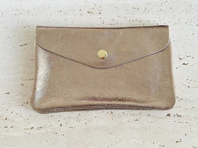 Portemonnee bronze groot