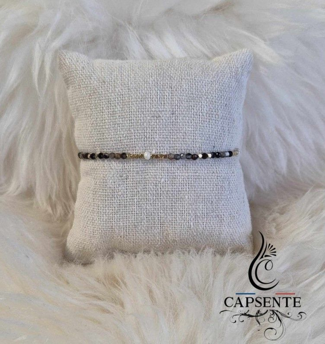 Bracelet Pierres Noir