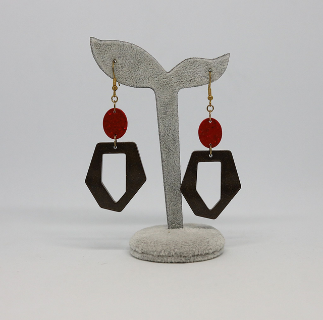 Boucles d'oreilles Cristal
