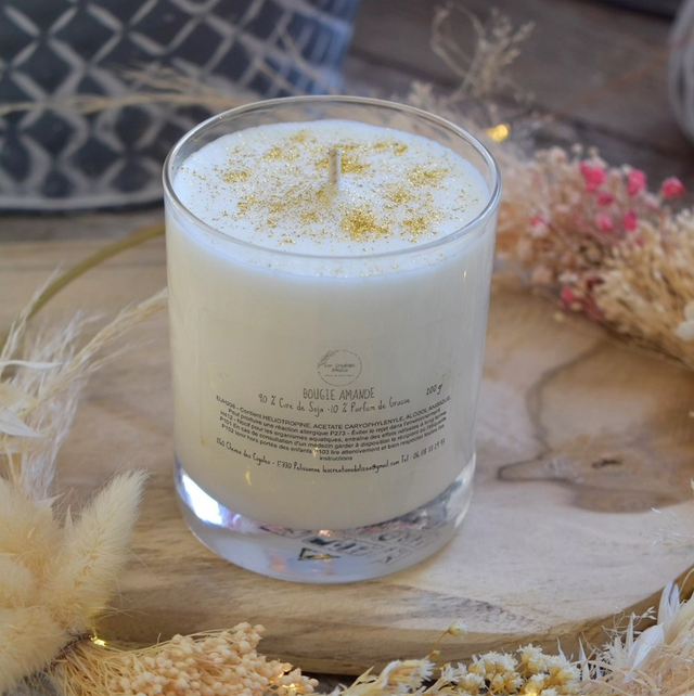 Bougie coulée « Lilas » - 200g