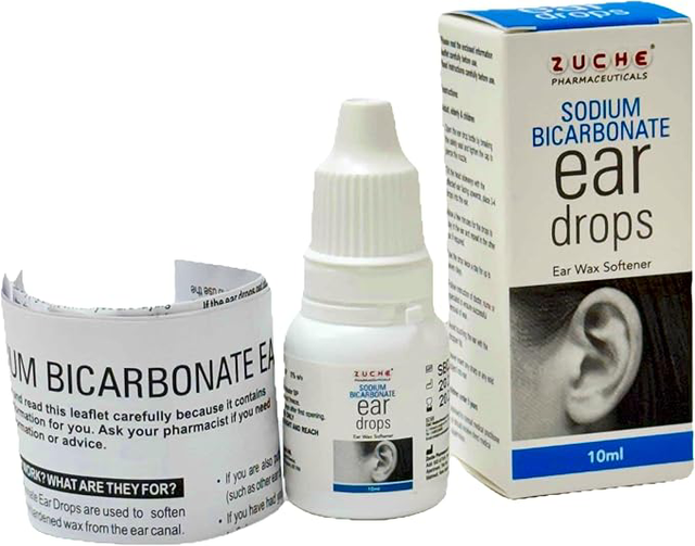  Sodium bicarbonate ear drops 10ml