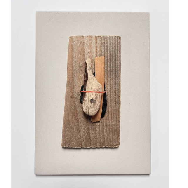 Split Knot - small 3D wall sculpture