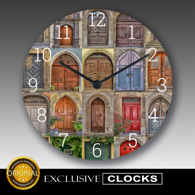 Original Rothenburg Clock | The Doors of Rothenburg