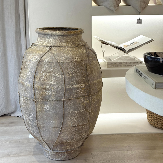 XL Rustic Vase on Stand (LAST ONE)