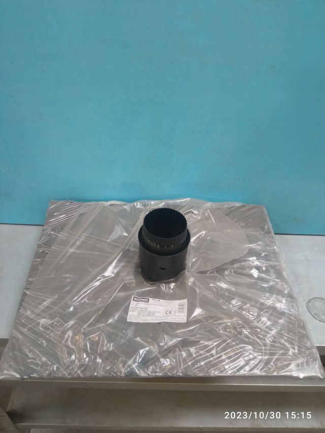 PLA - Adaptateur boisseau N°7 300 x 400 D80 NOIR - 2PLAADA7803040NO 