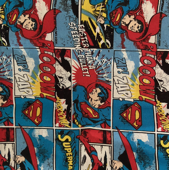 Baumwollstoff je 0,5m Superhelden