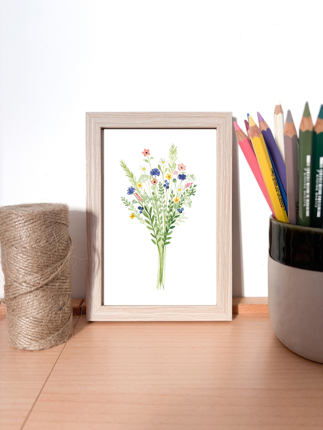 Illustration Bouquet champêtre