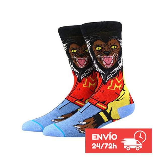 Calcetines Michael Jackson Lobo