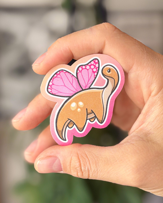 Naklejka "Wróżka Diplodokuszka"