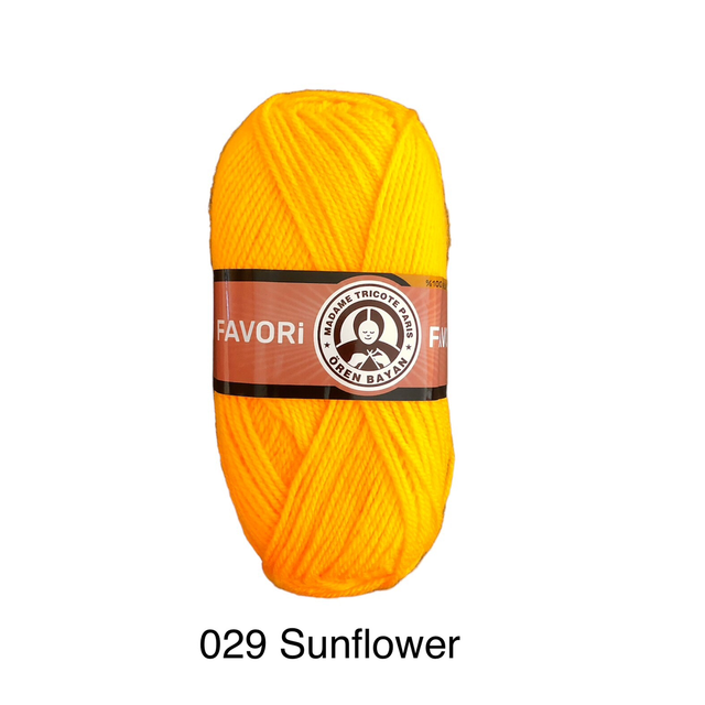 Madame Tricote Favori DK - Yellows