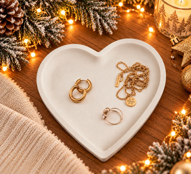 Coupelle à bijoux, vide poche personnalisé, Une touche de Douceur t de féerie.