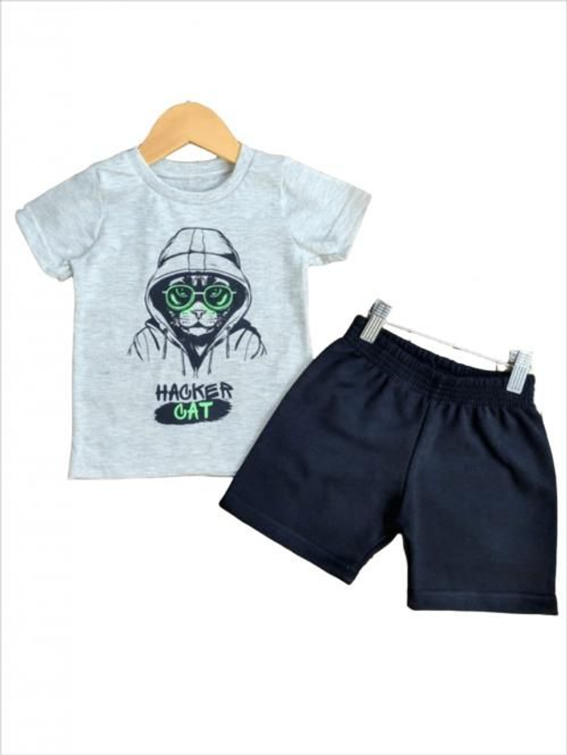 Conjunto Hacker Cat Tataluga (4)
