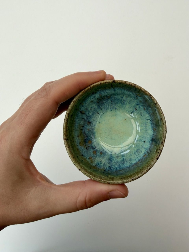 Small Sauce Pot - Ocean Green