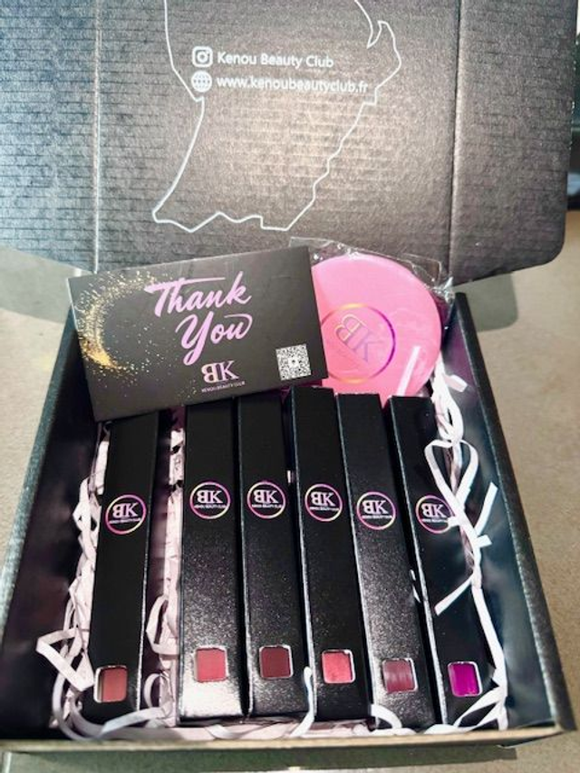 COFFRET DES 6 ROUGE A LEVRE KBC