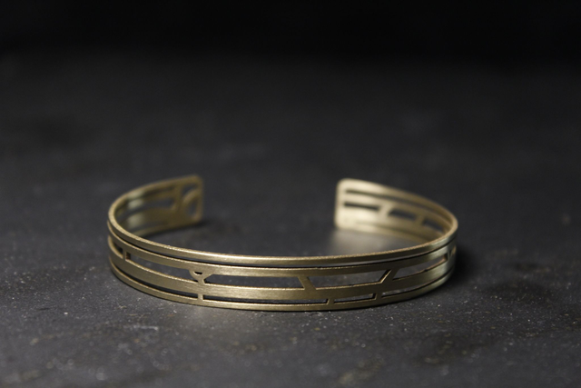 Lausanne  Quai D&#039;ouchy | Manchette fine | Laiton | Dedale