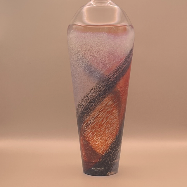 Kosta Boda – “Twister” Bottle 89971 by Kjell Engman