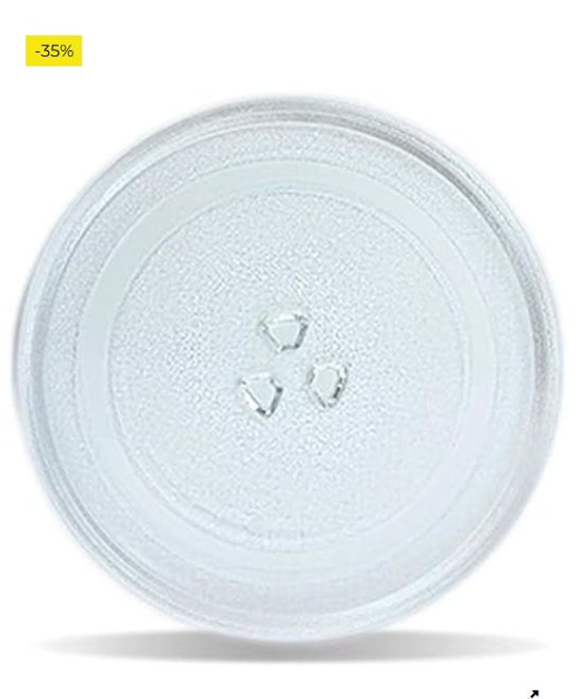 Recamania Plato para microondas diametro Ø 245mm Universal