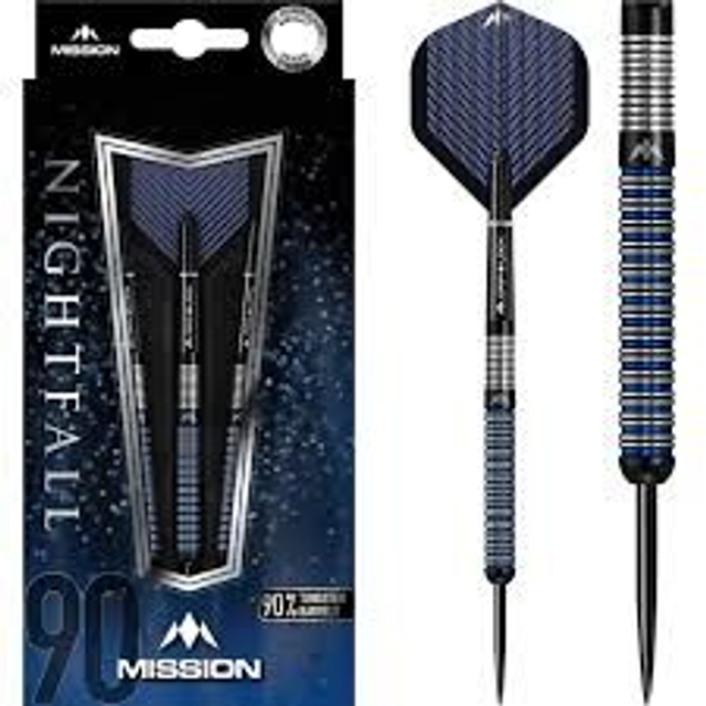 Mission Nightfall M1 Straight Steel Tip Darts