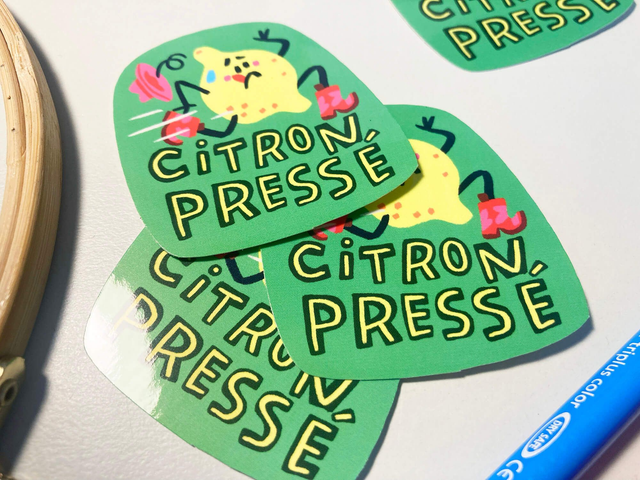 Sticker "Citron pressĂ©" đđ