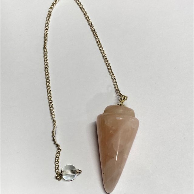 Péndulo cuarzo rosa