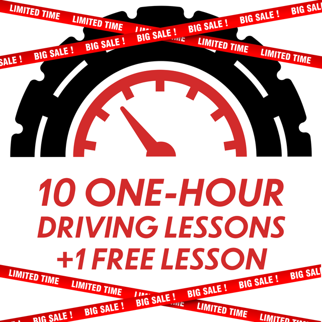 Ten One-Hour Driving Lessons (Limited Offer)