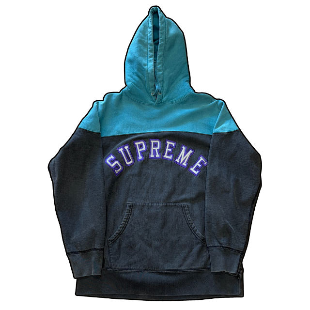 Supreme Two Tone Arc Hoodie - L